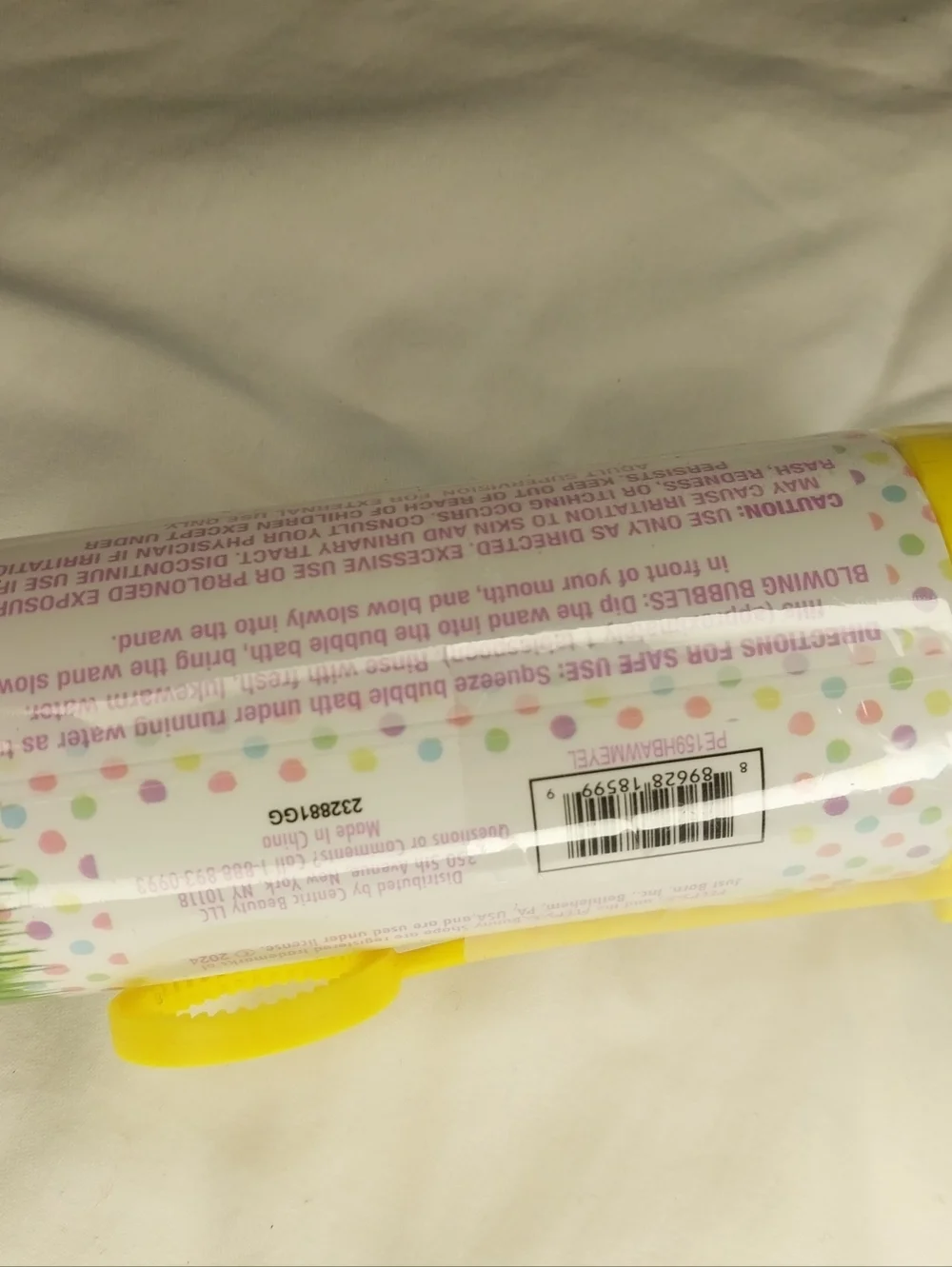 Peeps Vanilla Marshmallow Scented Bubble Bath With Wand